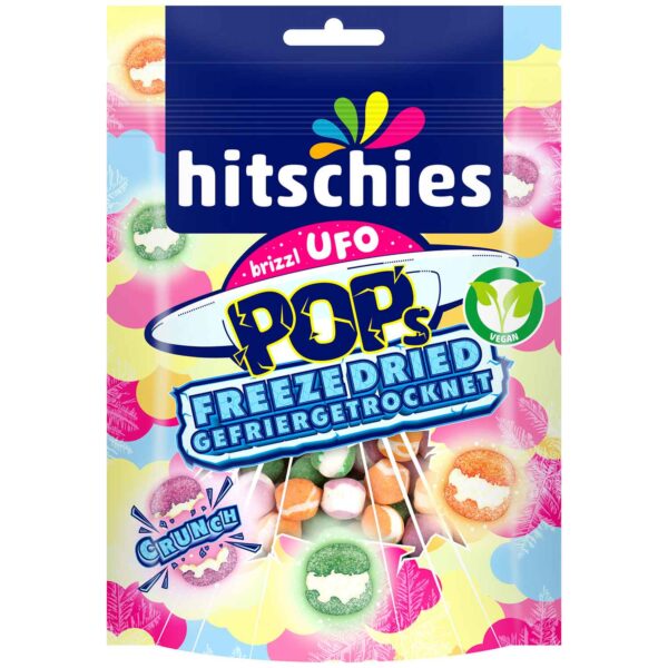 Hitschies Brizzl Ufo Pops 50g No1 4411