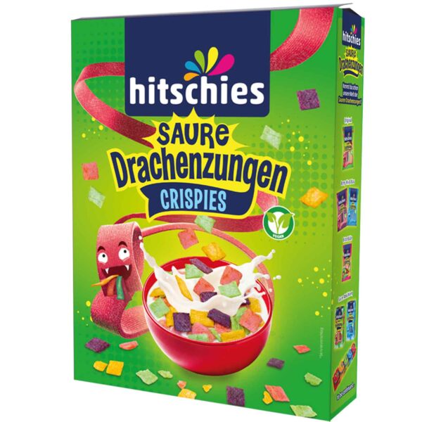 Hitschies Saure Drachenzungen Crispies 270g No1 5059