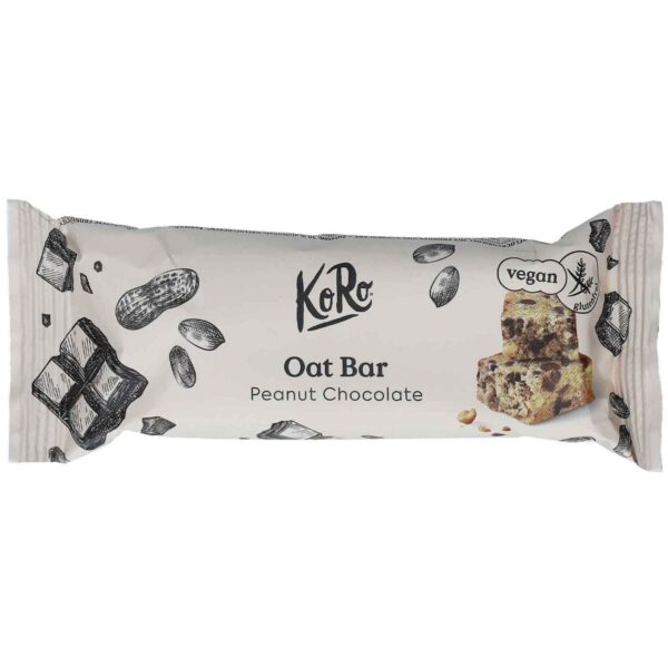 Koro Bio Oat Bar Peanut Chocolate 60g No1 0621