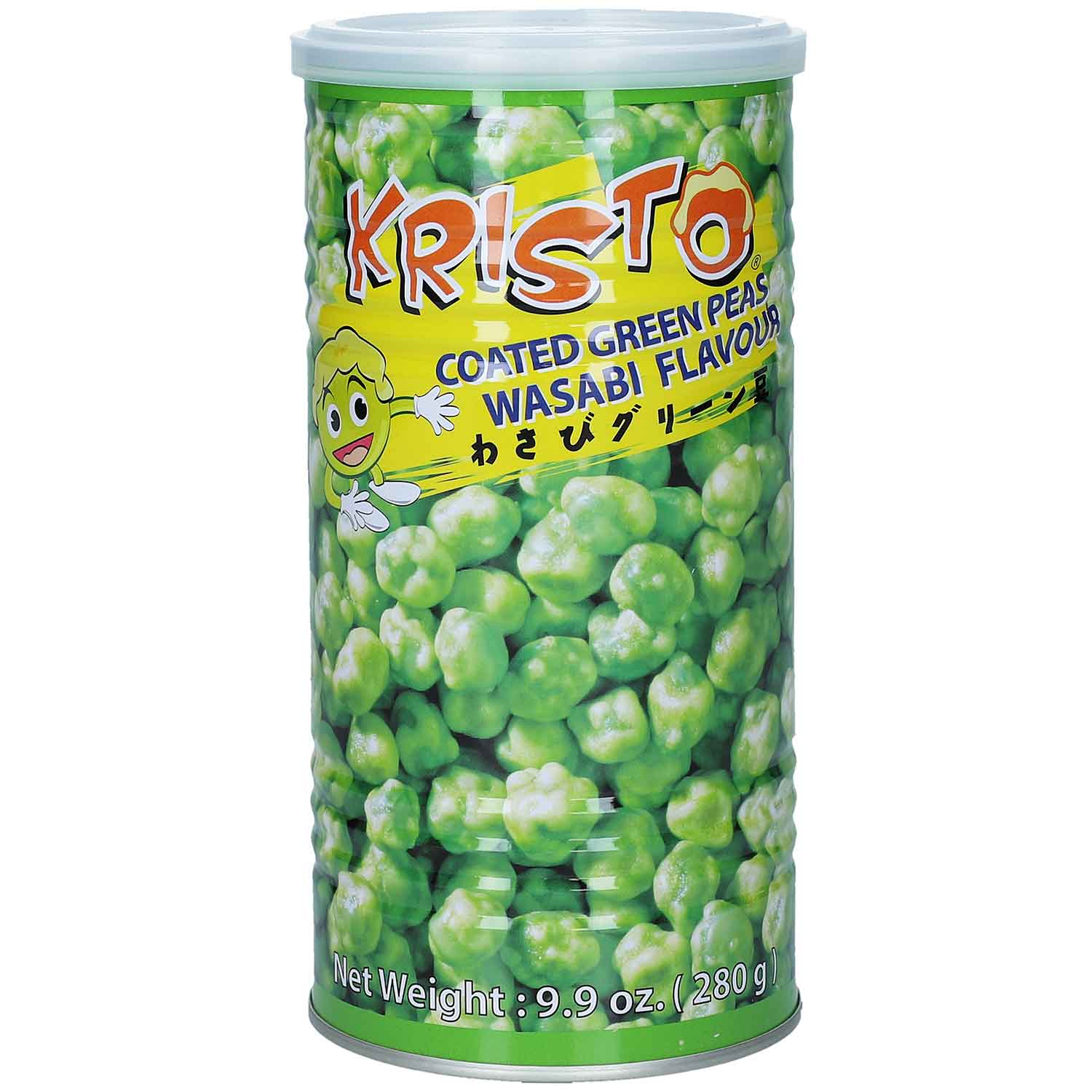 kristo-coated-green-peas-wasabi-280g-no1-1241 Kristo Coated Green Peas Wasabi 280g No1 1241