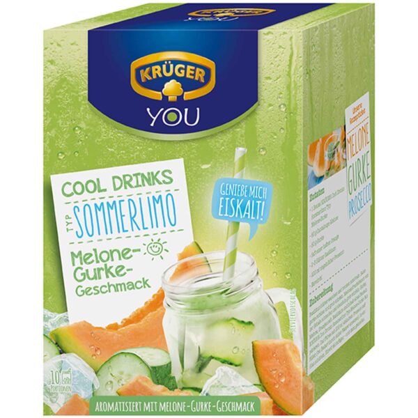 Krueger You Cool Drinks Typ Sommerlimo Melone Gurke 10er No1 5630