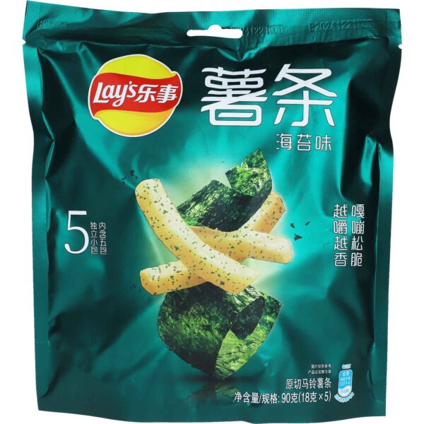 Lay 039 S French Fries Seaweed 90g No1 3651