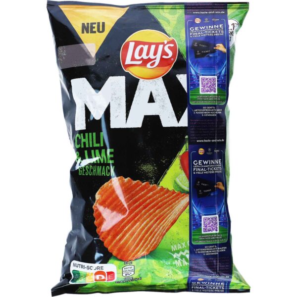 Lay 039 S Max Chili Lime 110g No1 4735