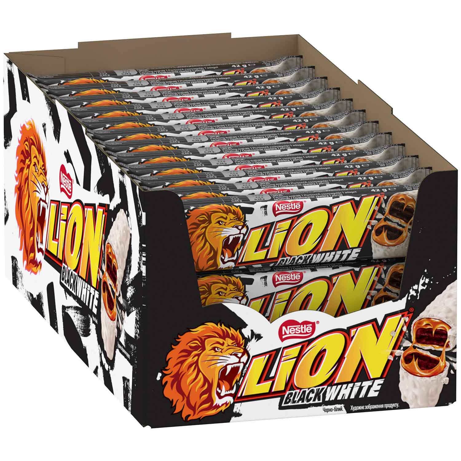 lion-black-amp-white-24x42g-no1-0313 Lion Black Amp White 24x42g No1 0313