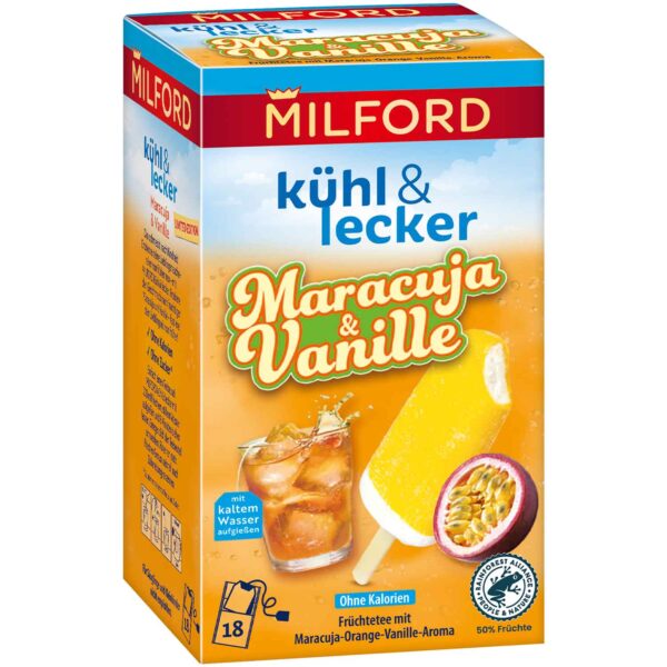 Milford Kuehl Amp Lecker Maracuja Vanille 18er No1 4114