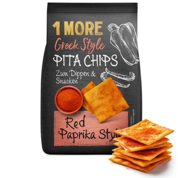 More Pita Chips Red Paprika Style 90g No1 1726