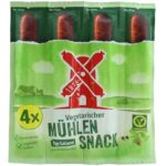 Ruegenwalder Muehle Vegetarischer Muehlen Snack Typ Salami 4x20g No1 0419