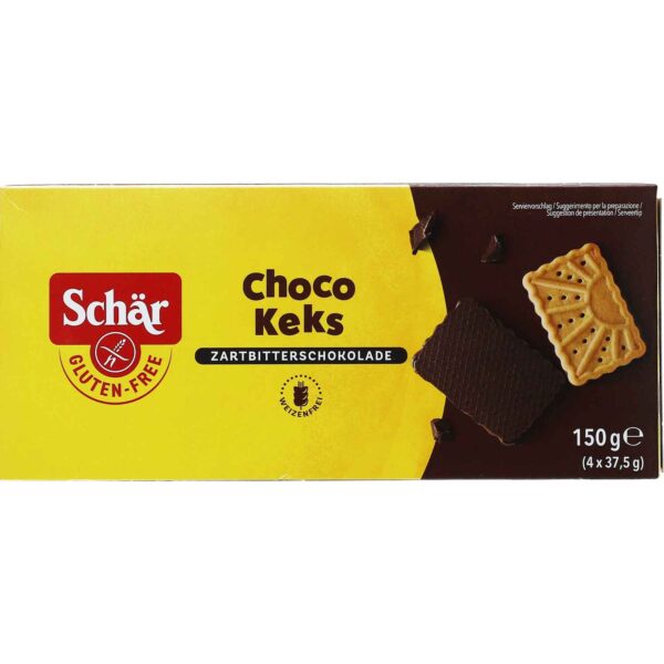 Schaer Glutenfrei Biscotti Con Cioccolato Dark Chocolate 150g No1 1306
