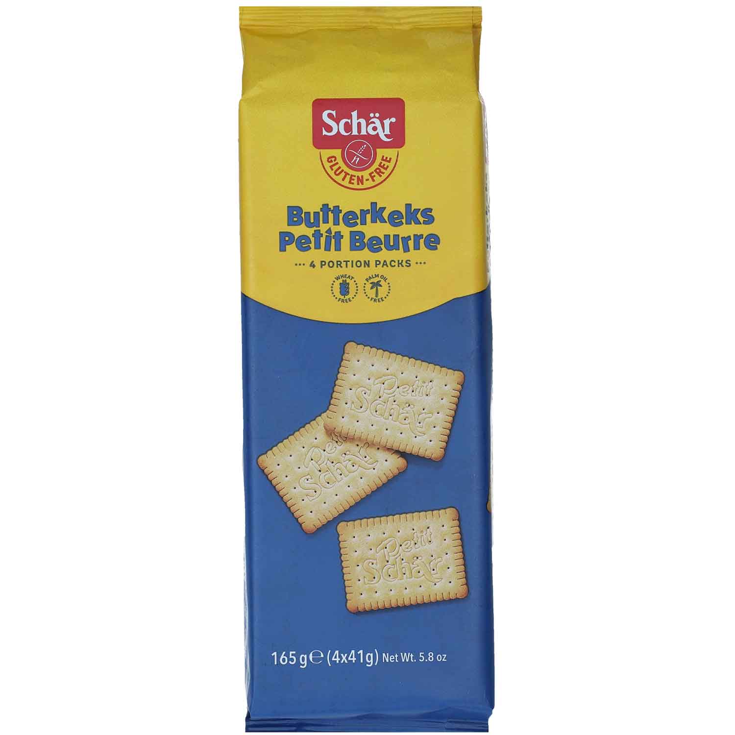 schaer-glutenfrei-butterkeks-4x41g-no1-1957 Schaer Glutenfrei Butterkeks 4x41g No1 1957