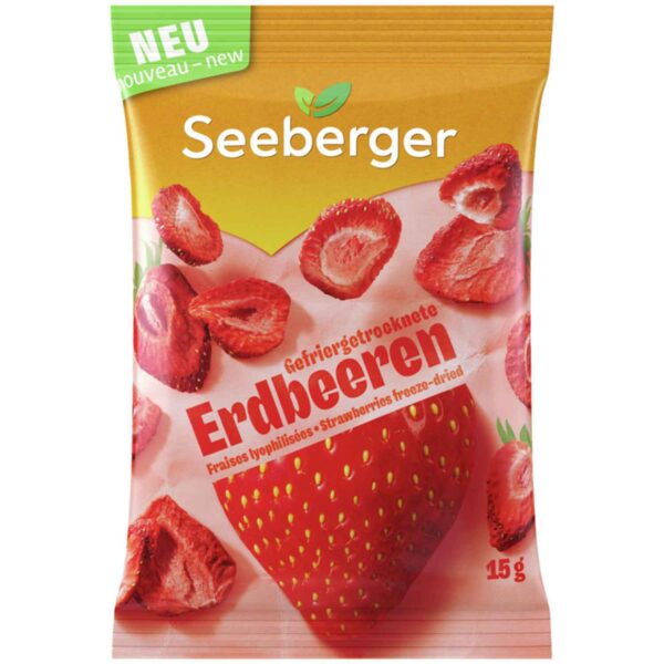 Seeberger Gefriergetrocknete Erdbeeren 15g No1 5600