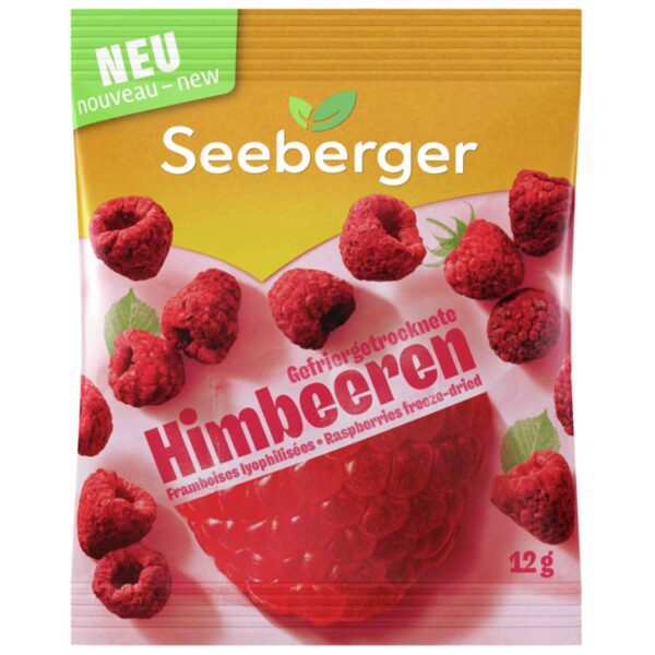 Seeberger Gefriergetrocknete Himbeeren 12g No1 5448