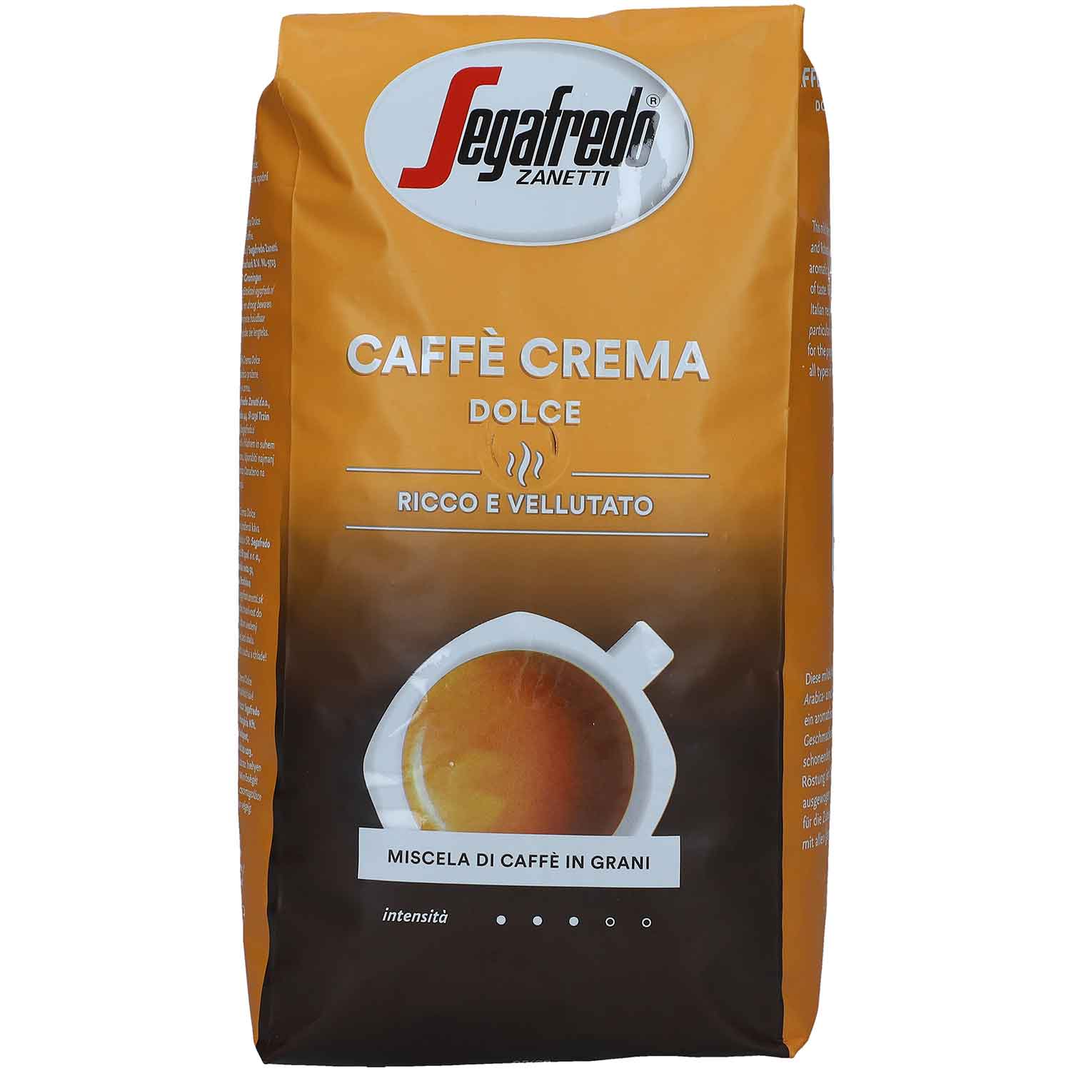 segafredo-caff-crema-dolce-1kg-no1-3522 Segafredo Caff Crema Dolce 1kg No1 3522