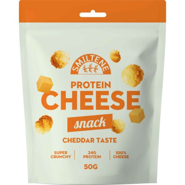 Smiltene Protein Cheese Snack Cheddar Taste 50g No1 5035
