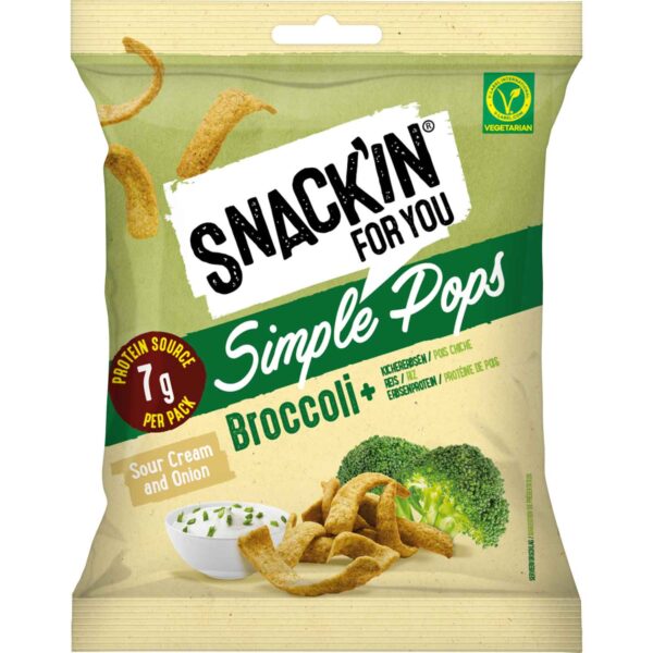 Snack 039 In For You Simplepops Brokkoli 40g No1 5756