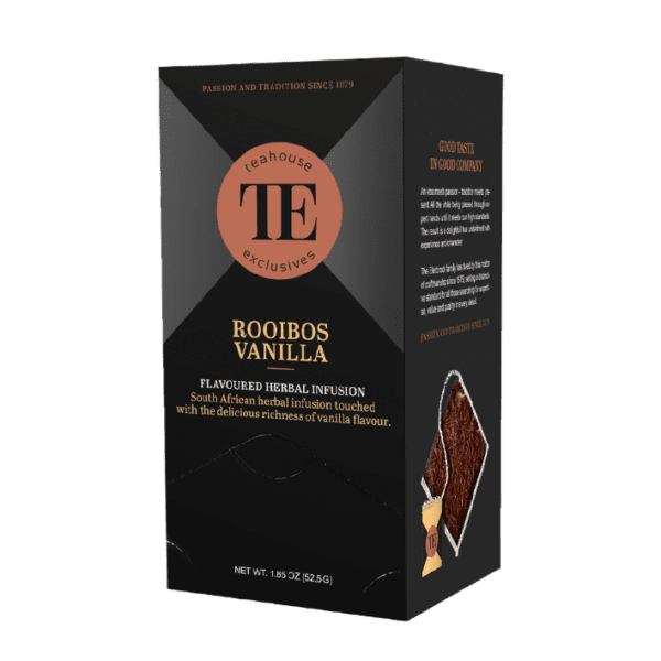 Teahouse Exclusives TE Rooibos Vanilla 15 Luxury Tea Bag 1035431050