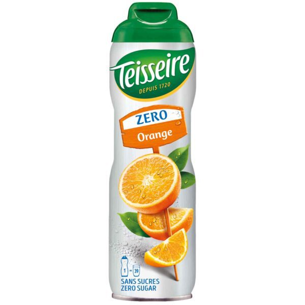 Teisseire Zero Orange 600ml No1 2935