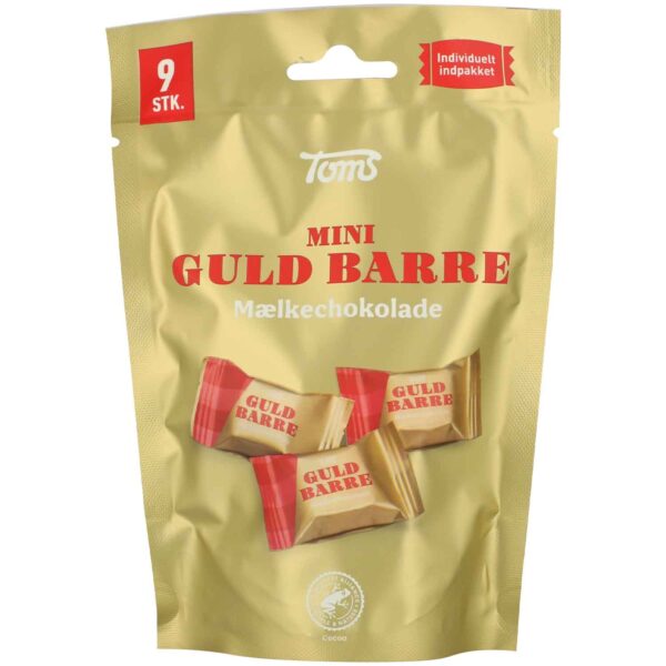 Toms Mini Guld Barre M Lkechokolade 90g No1 5958