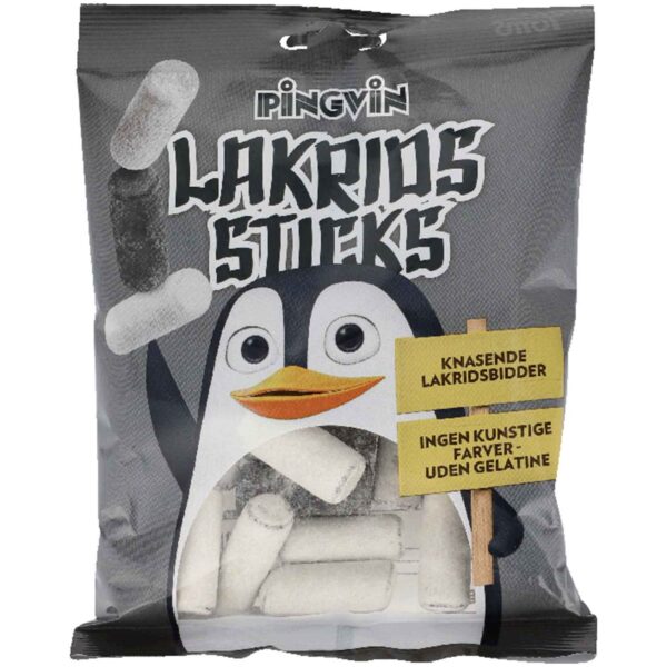 Toms Pingvin Lakridssticks 200g No1 1158