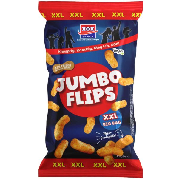 Xox Jumbo Flips Xxl Big Bag 450g No1 1442
