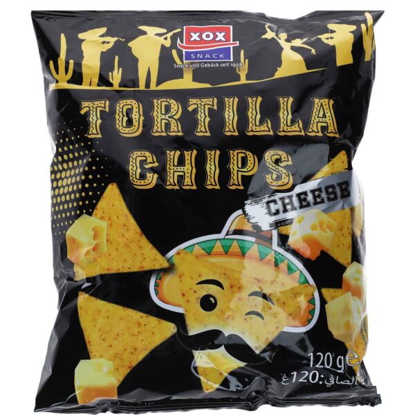 Xox Tortilla Chips Cheese 120g No1 2108