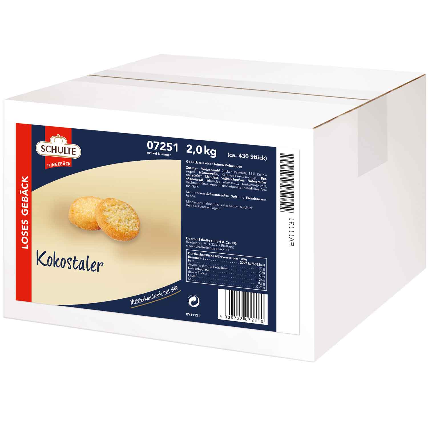 schulte-kokostaler-2kg-no1-4058